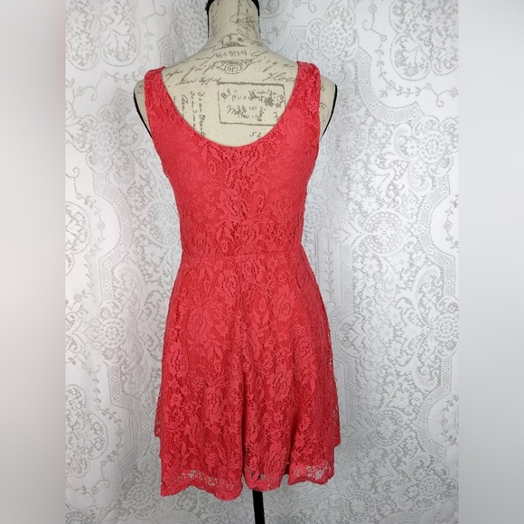 Deb Lace Mini Sundress Dress Size M - Picture 2 of 3